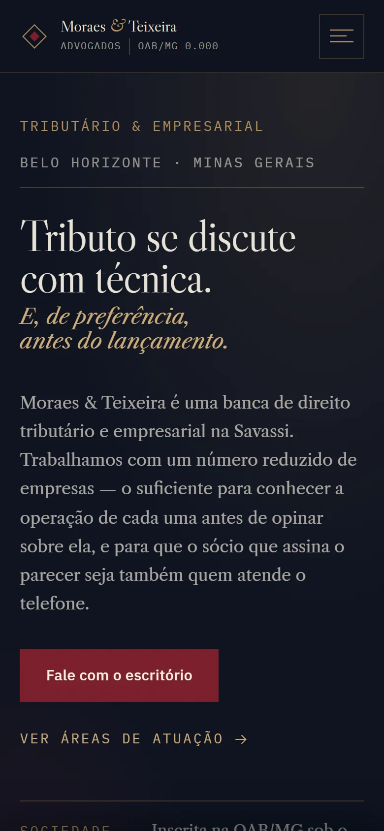 Site-exemplo de advocacia